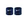 Nike polsbandjes - Swoosh Classic donkerblauw (set van 2)