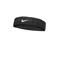 Nike   hoofdband Swoosh Headband zwart