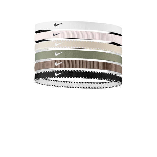 Nike haarbandjes Flex Classic - set van 6 ecru/multi afbeelding