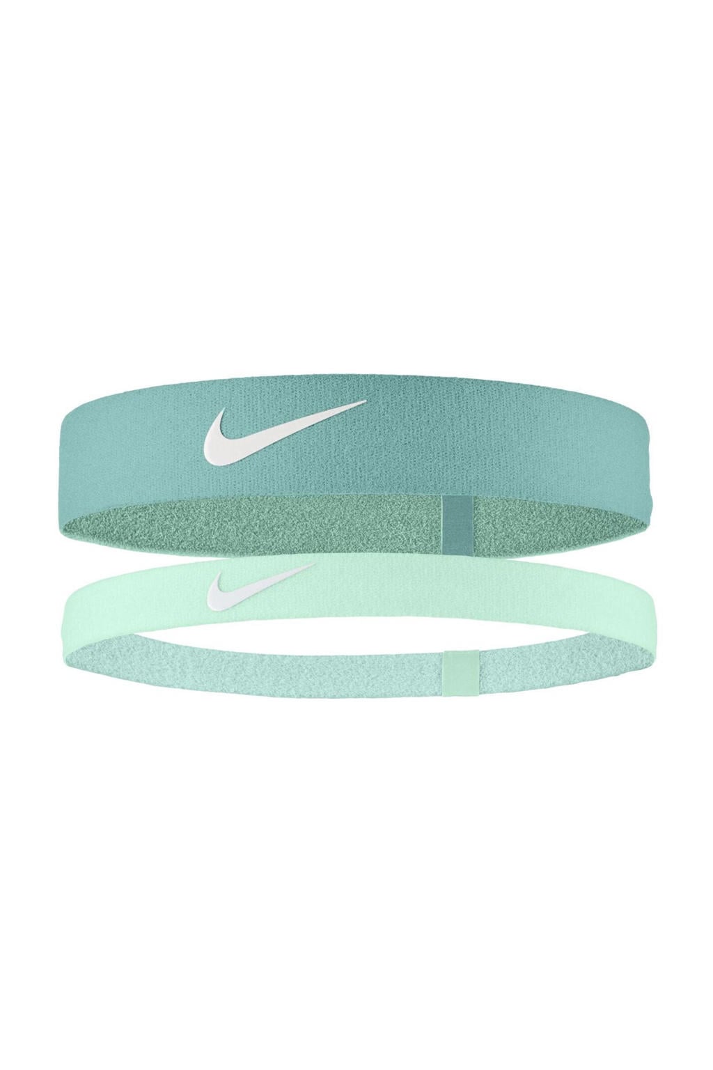 Nike haarbandjes Flex - turquoise/mintgroen (set van 2)