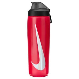 bidon 700 ml Refuel Locking Lid rood/wit/zwart