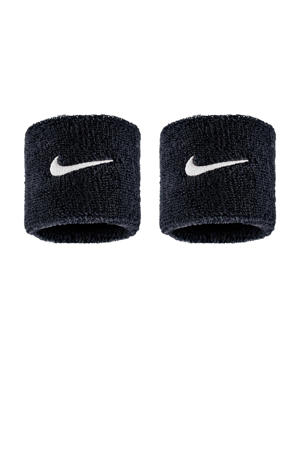 polsbandjes - Swoosh Classic zwart (set van 2)