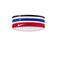 Nike haarbandjes Flex Classic Mixed - kobaltblauw/rood/zwart (set van 3)