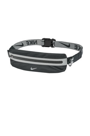 heuptas Slim Waistpack 4.0 zwart/zilver