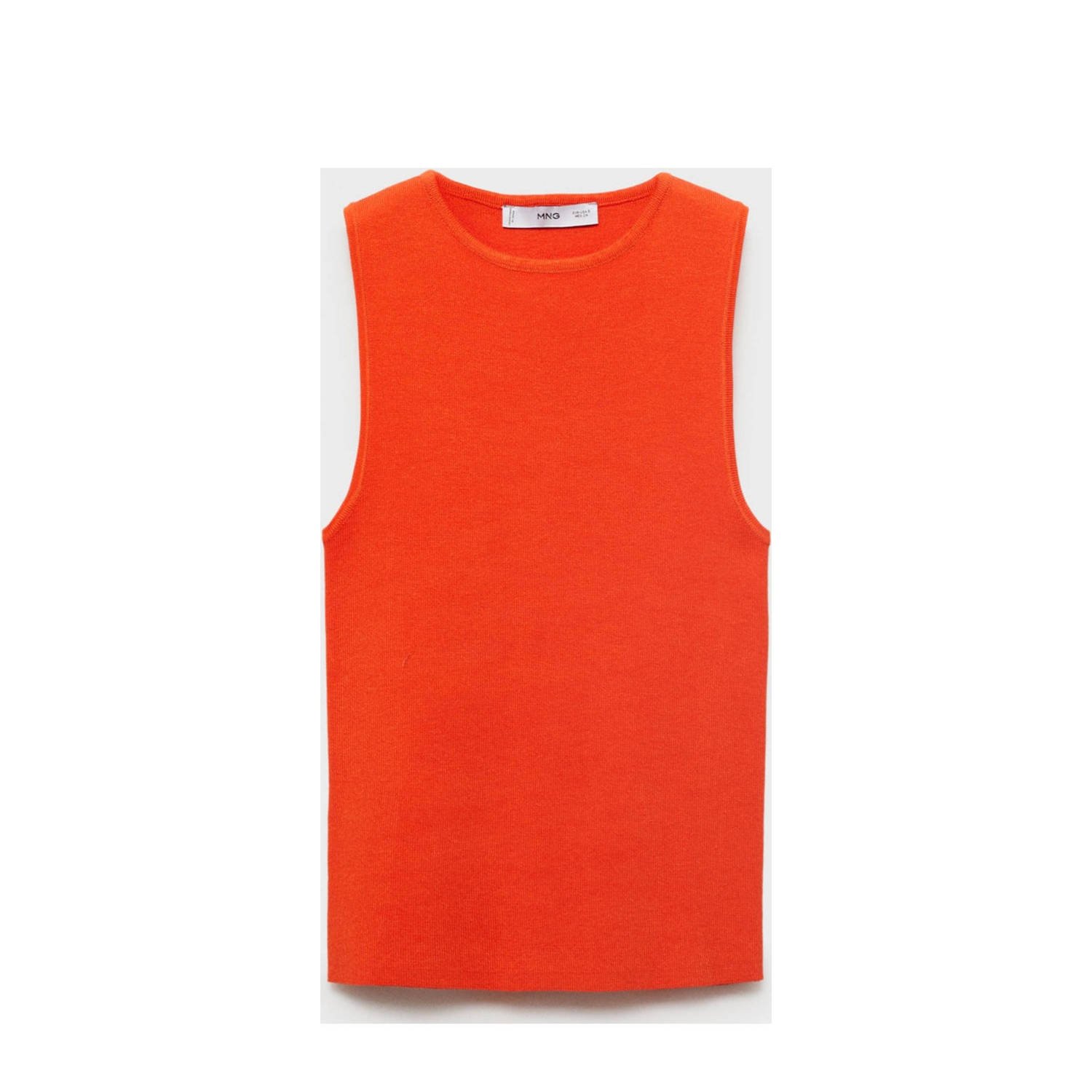 Mango top oranje