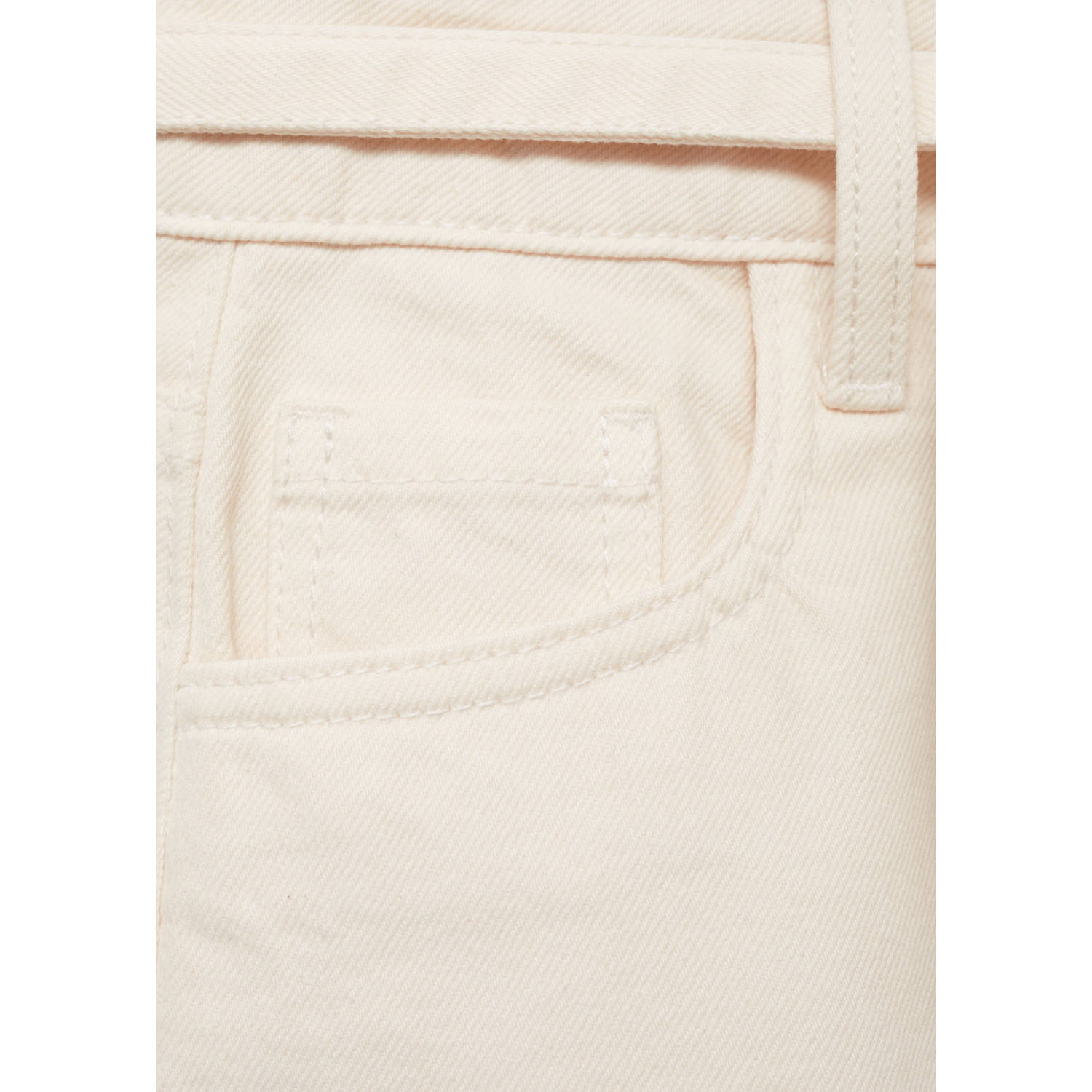 Mango Kids denim spijkerrok ecru