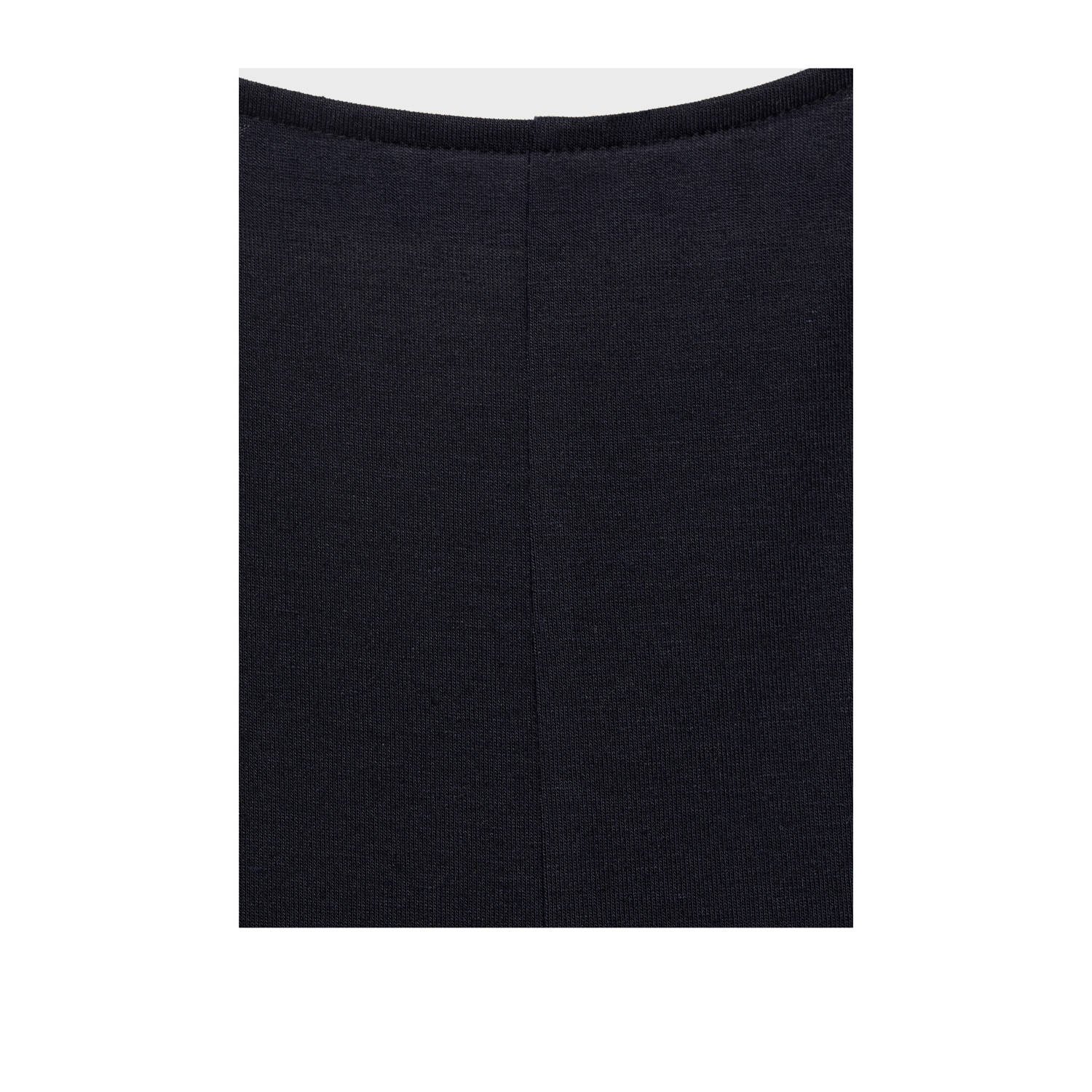 Mango linnen donkerblauw jumpsuit