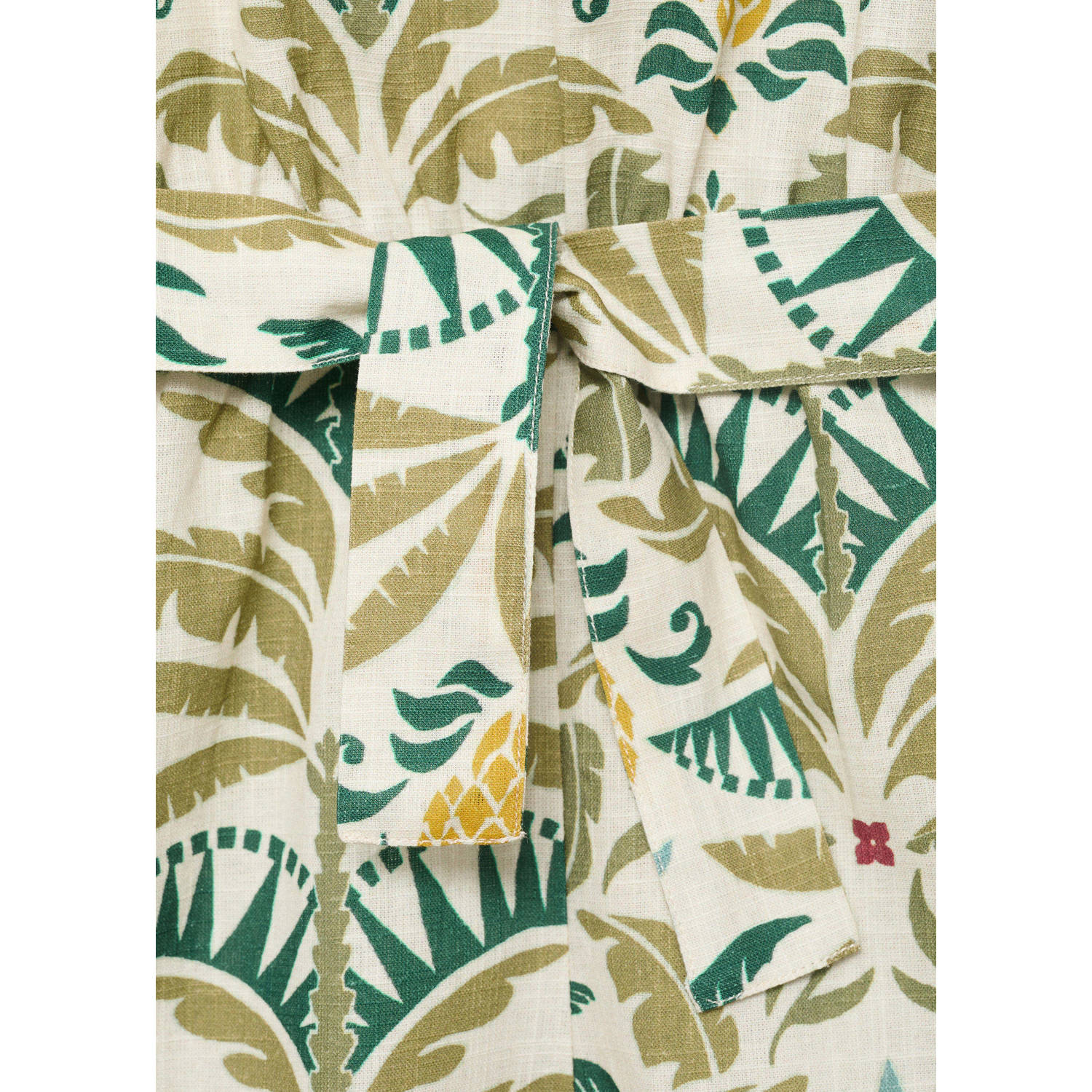 Mango Kids groen playsuit