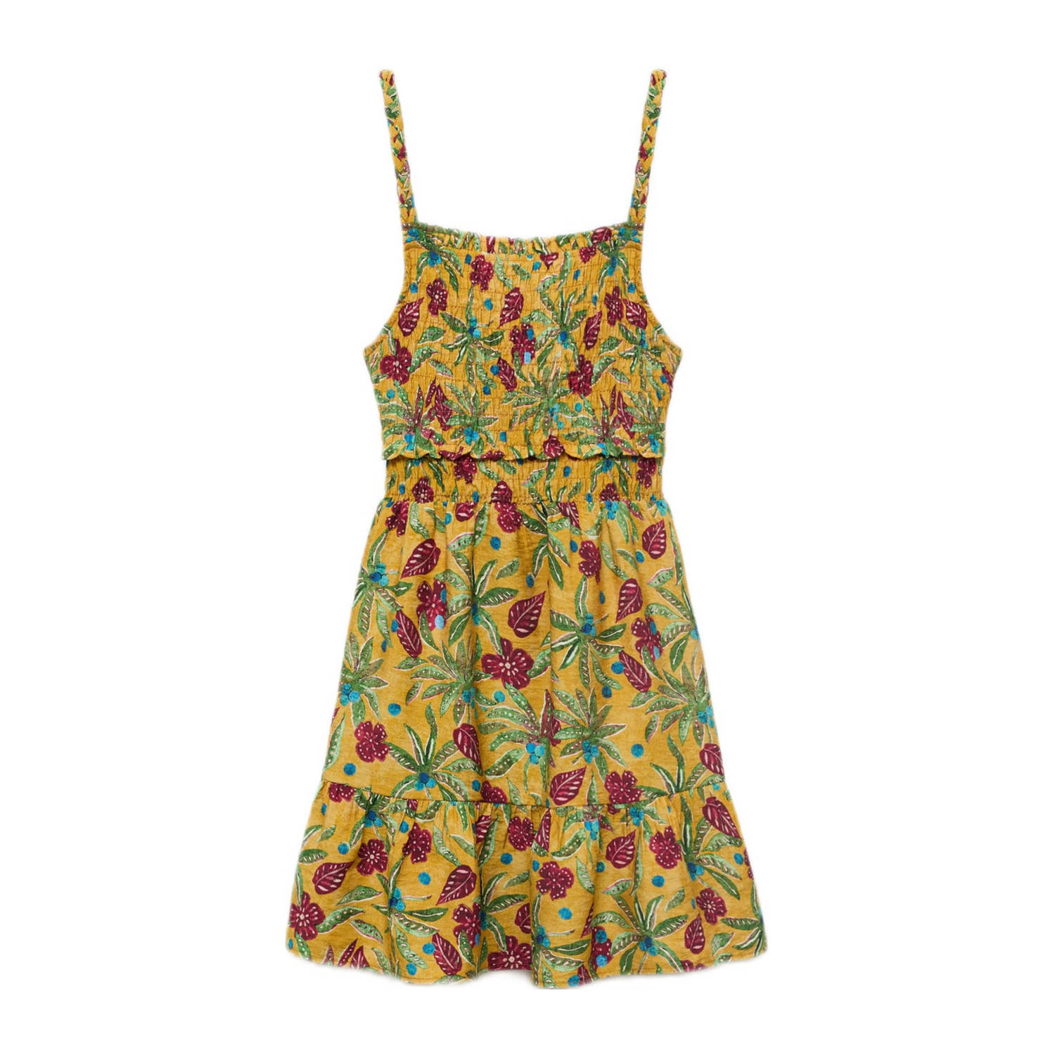 Mango Kids zomerjurk geel