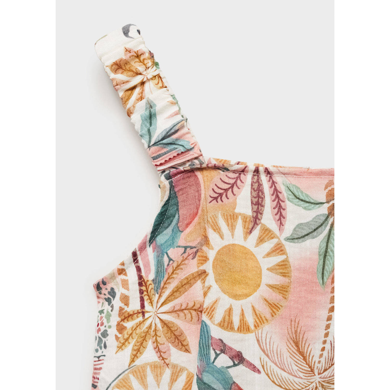 Mango Kids one shoulder top multi