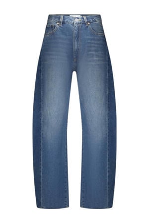 barrel jeans medium blue denim