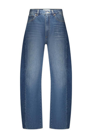 barrel jeans medium blue denim