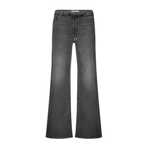 Circle of Trust high waist wide leg jeans black denim afbeelding