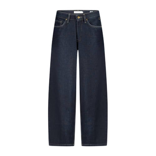 Circle of Trust cropped jeans dark blue denim afbeelding