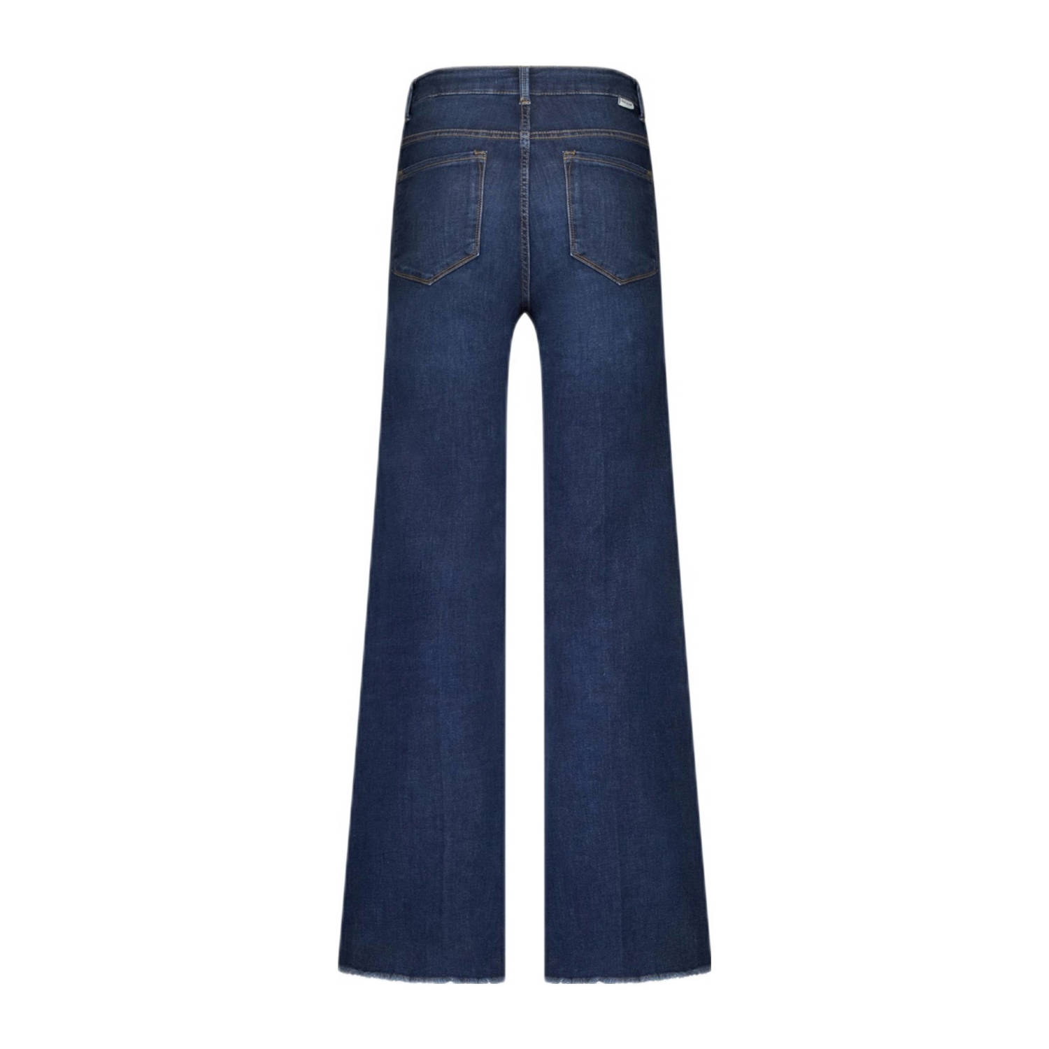Circle of Trust high waist wide leg jeans dark blue denim