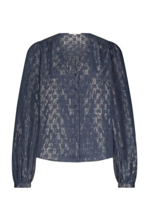 blouse donkerblauw