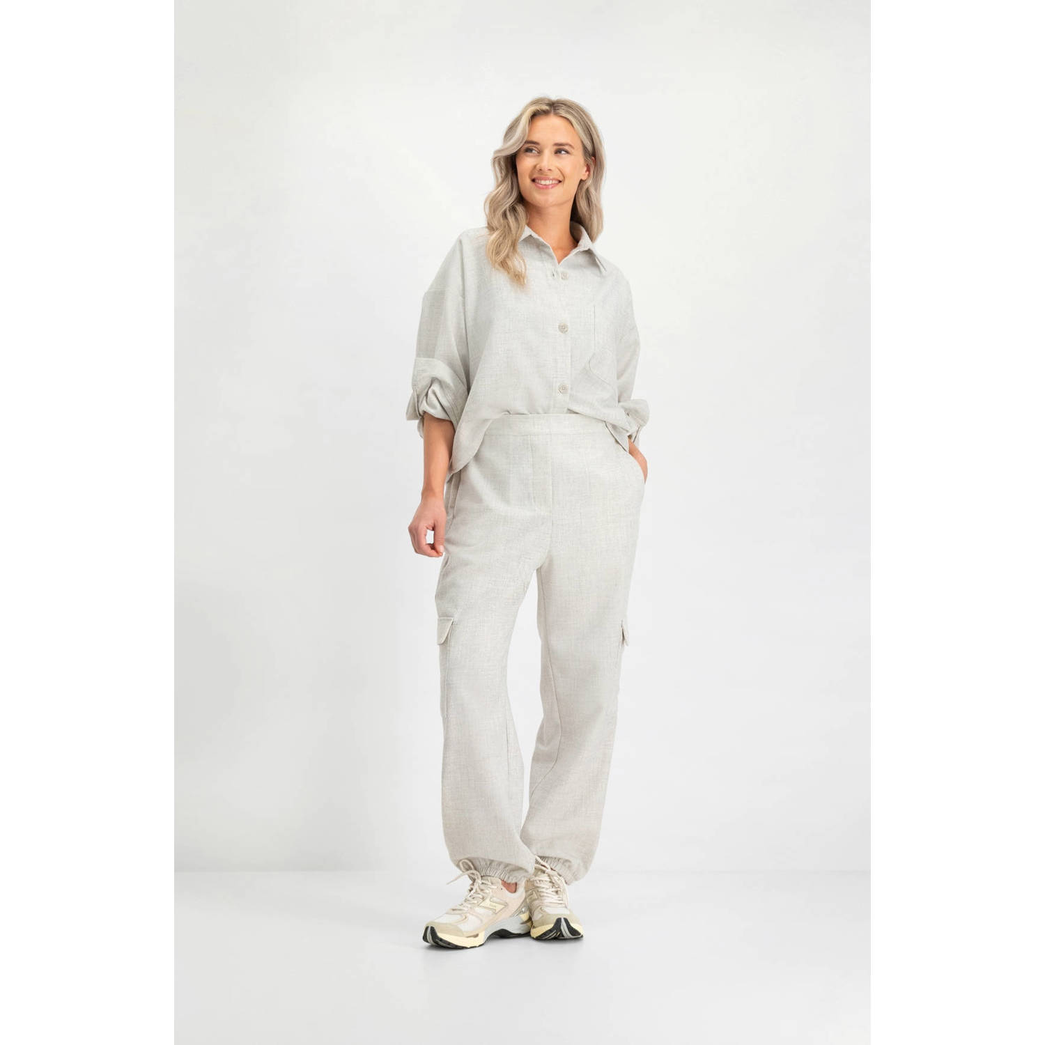 Circle of Trust blouse grijs melange