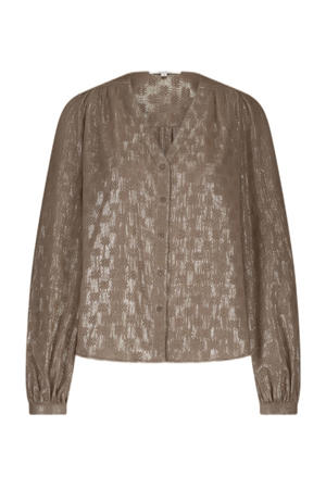 blouse lichtbruin