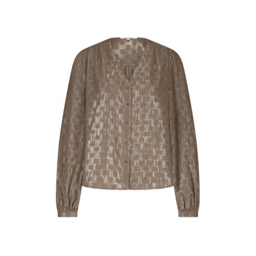 Circle of Trust blouse lichtbruin afbeelding