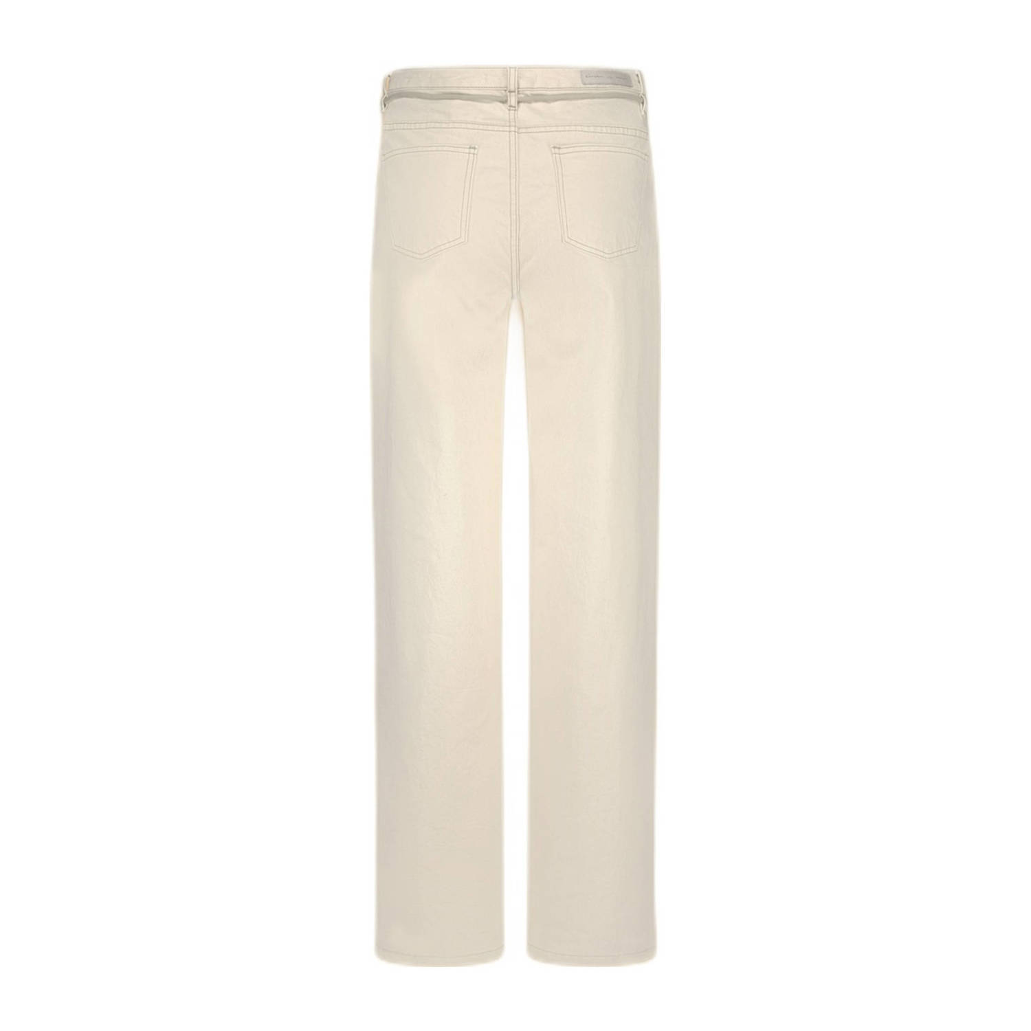 Circle of Trust high waist wide leg jeans ecru
