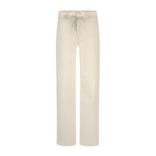 Circle of Trust high waist wide leg jeans ecru afbeelding