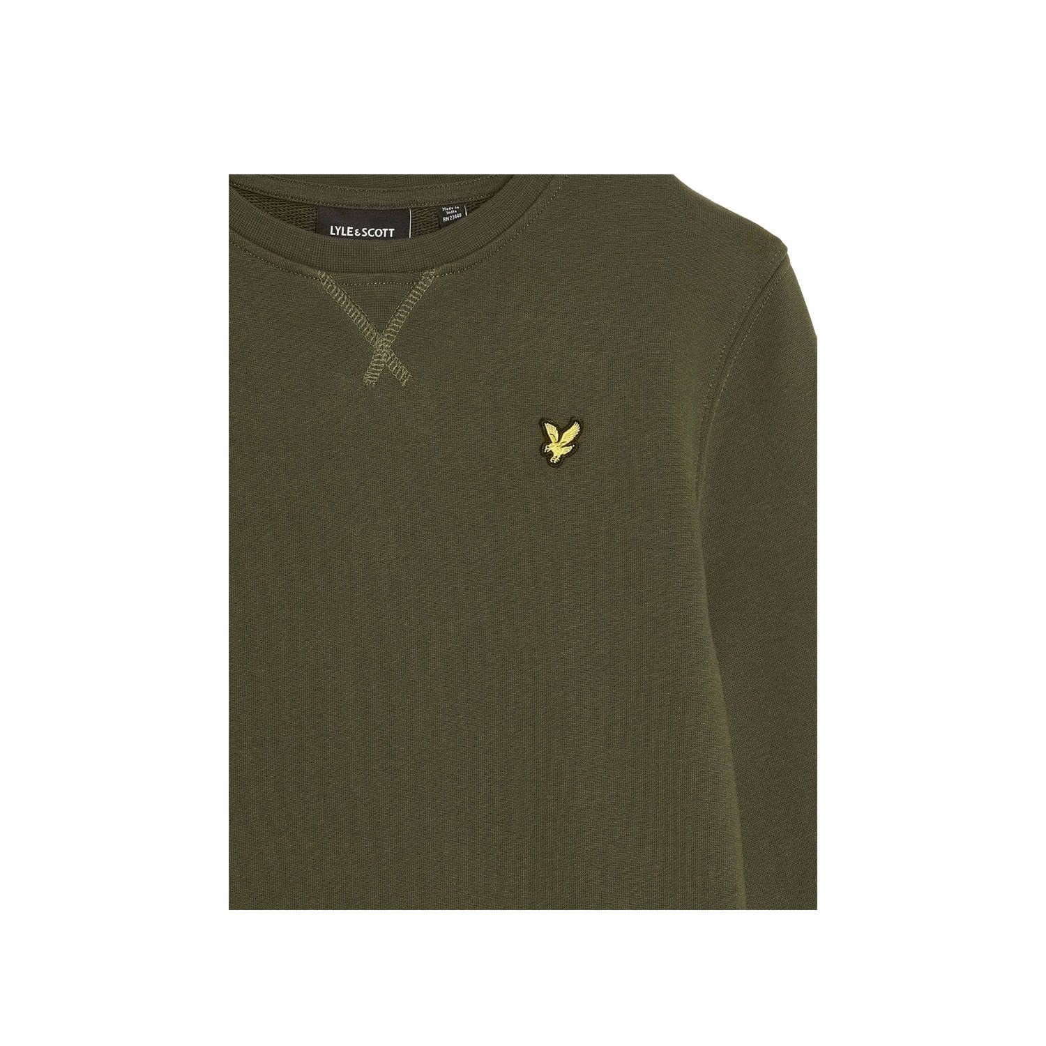Lyle & Scott sweater donkergroen
