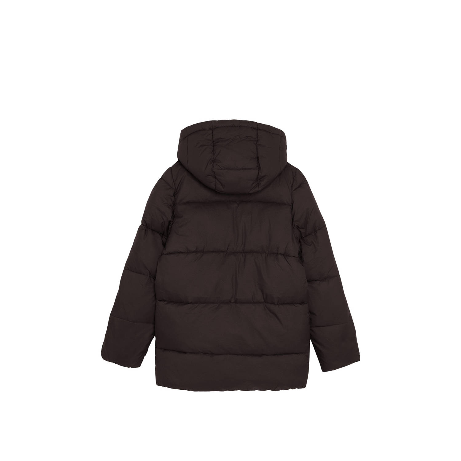 Lyle & Scott gewatteerde jas zwart
