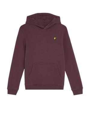hoodie donkerrood