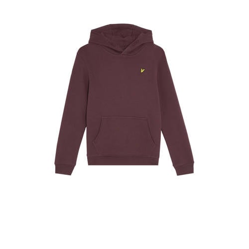 Lyle & Scott hoodie donkerrood afbeelding