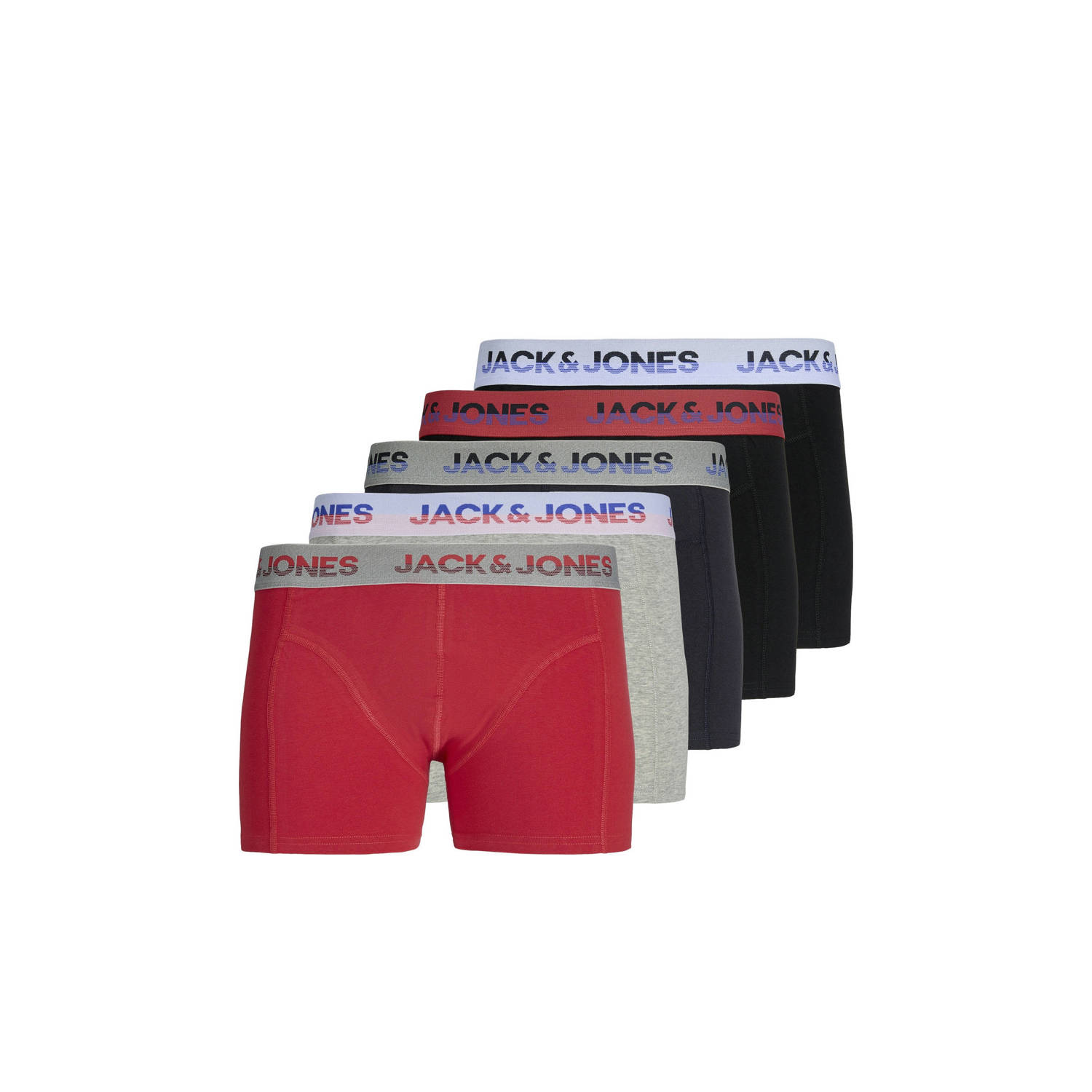 JACK & JONES boxershort JACJADON (set van 5)