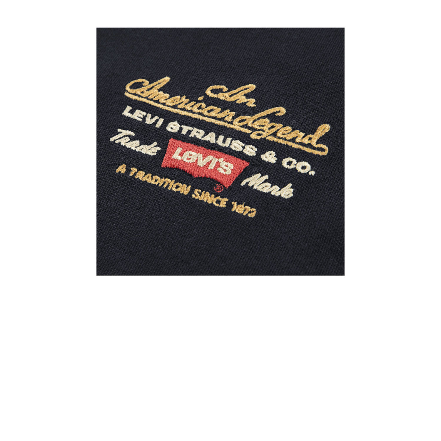 Levi's longsleeve zwart