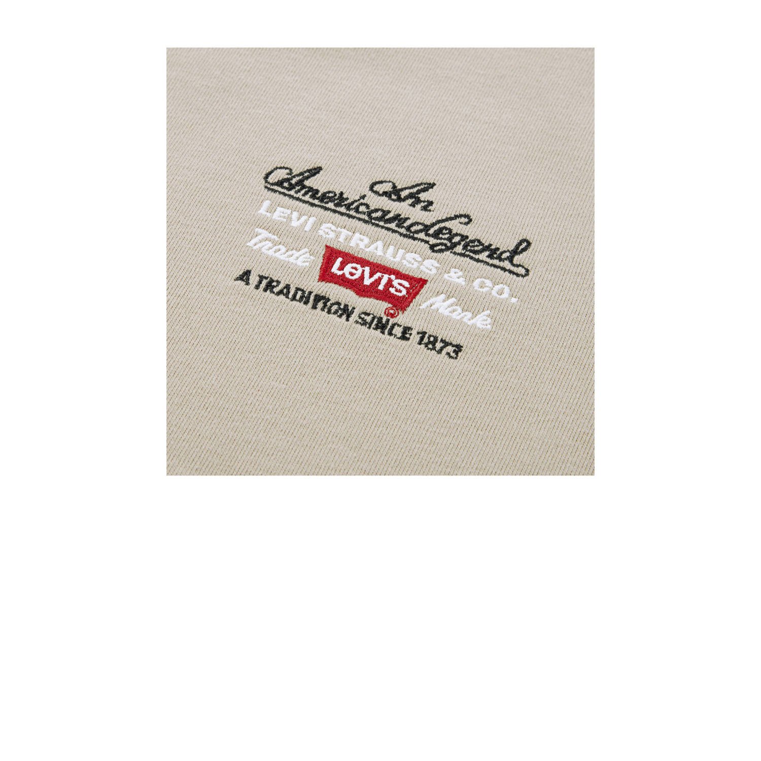 Levi's longsleeve beige broderie