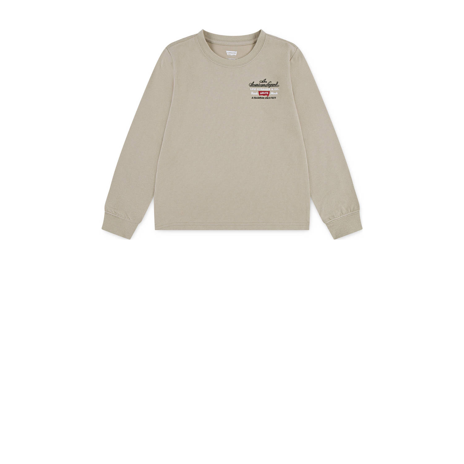 Levi's longsleeve beige broderie