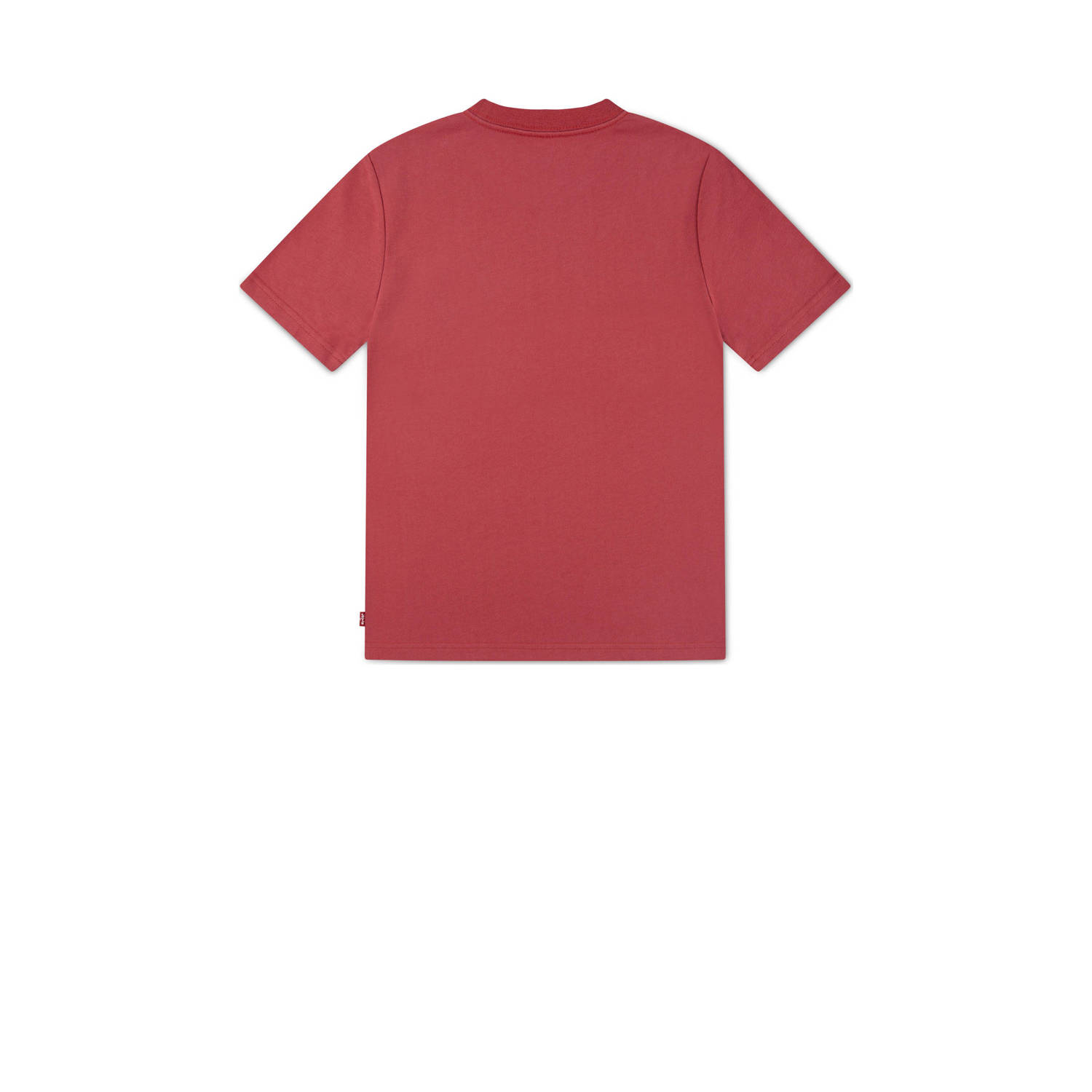 Levi's T-shirt rood broderie