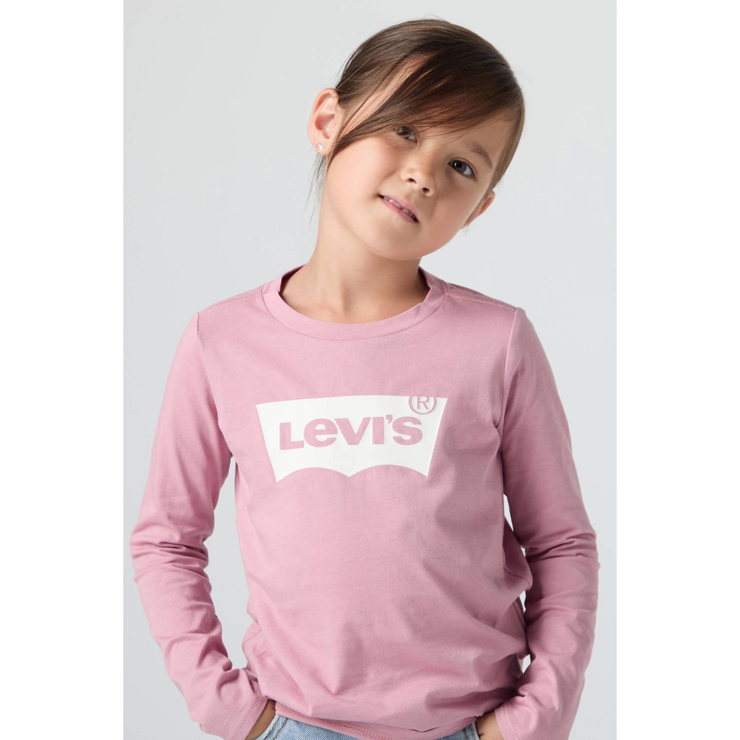 Levi's longsleeve paars