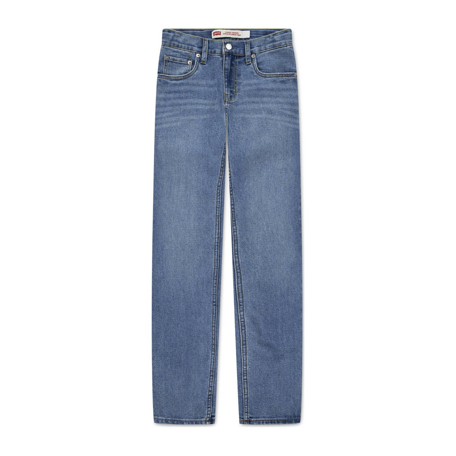 Levi's slim fit straight leg jeans medium blue denim