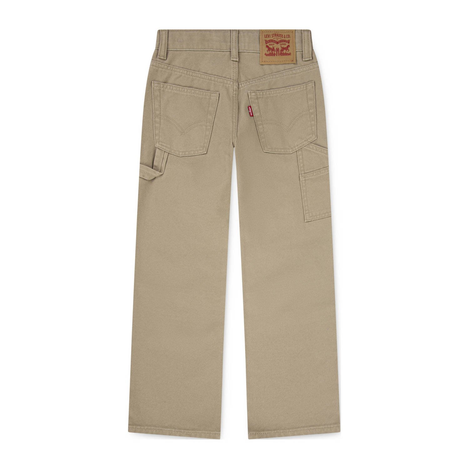 Levi's relaxed casual broek beige