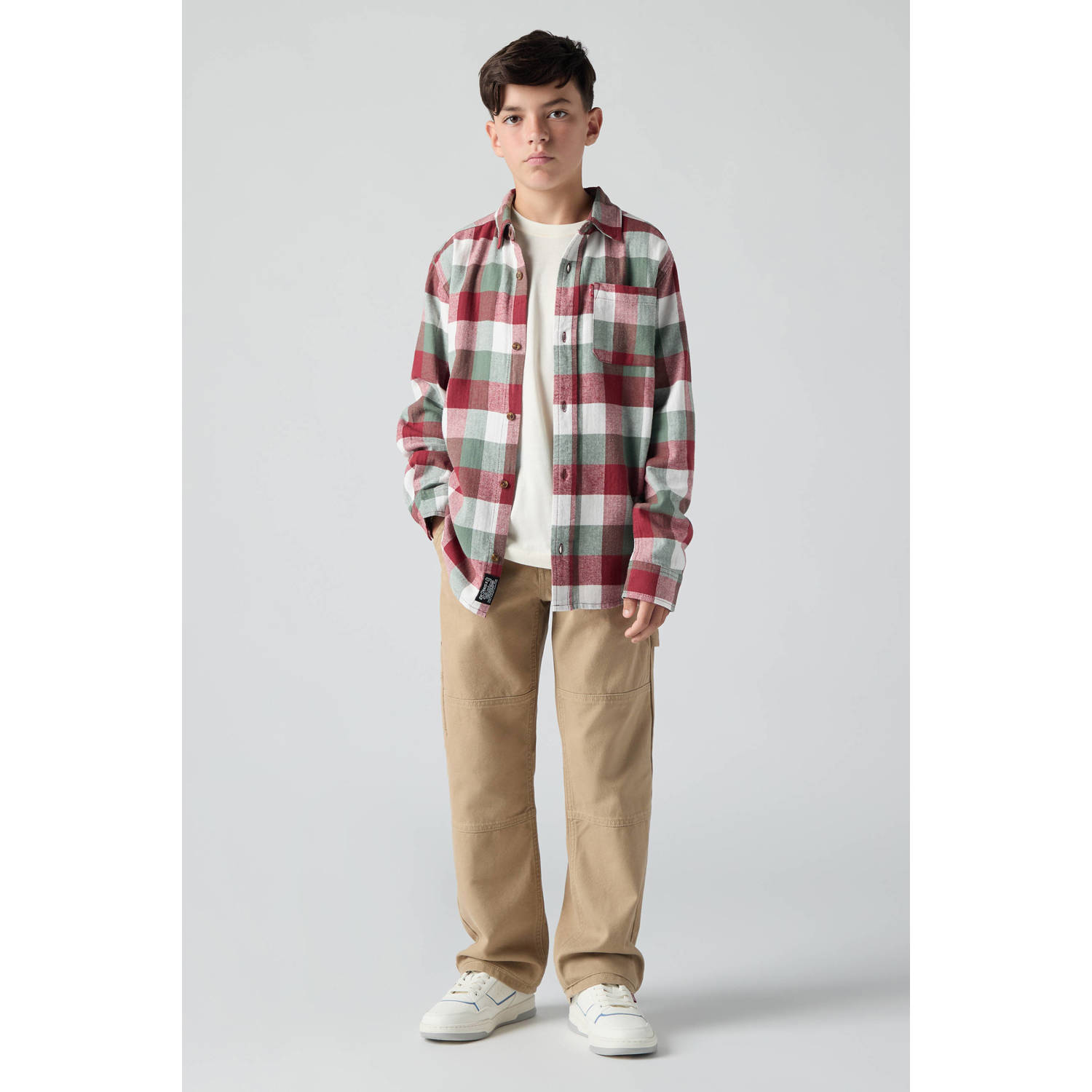 Levi's relaxed casual broek beige
