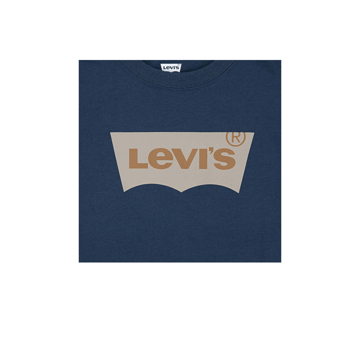 Levi's T-shirt blauw