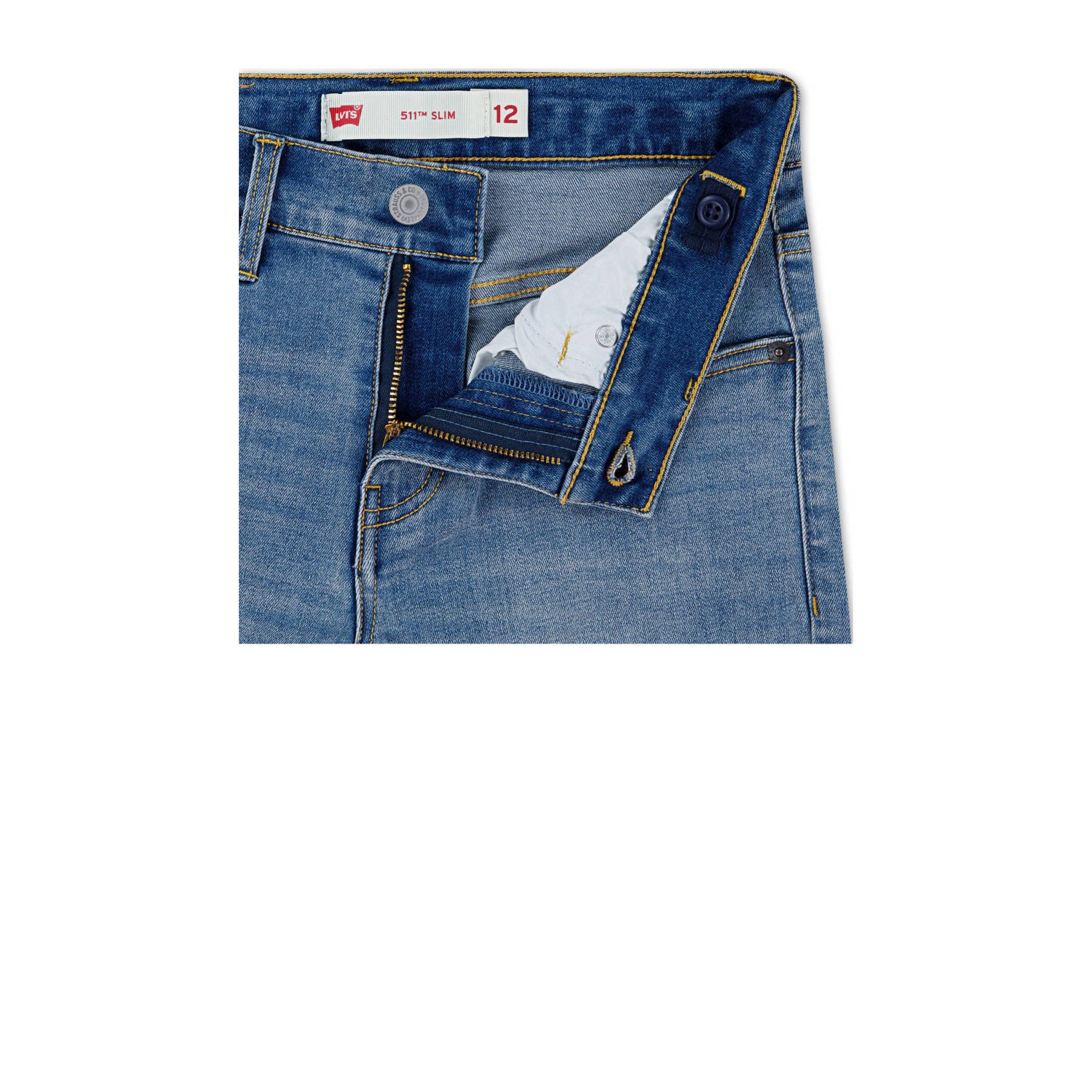 Levi's slim fit jeans medium blue denim