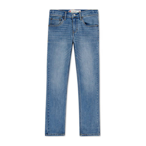 Levi's slim fit jeans medium blue denim afbeelding