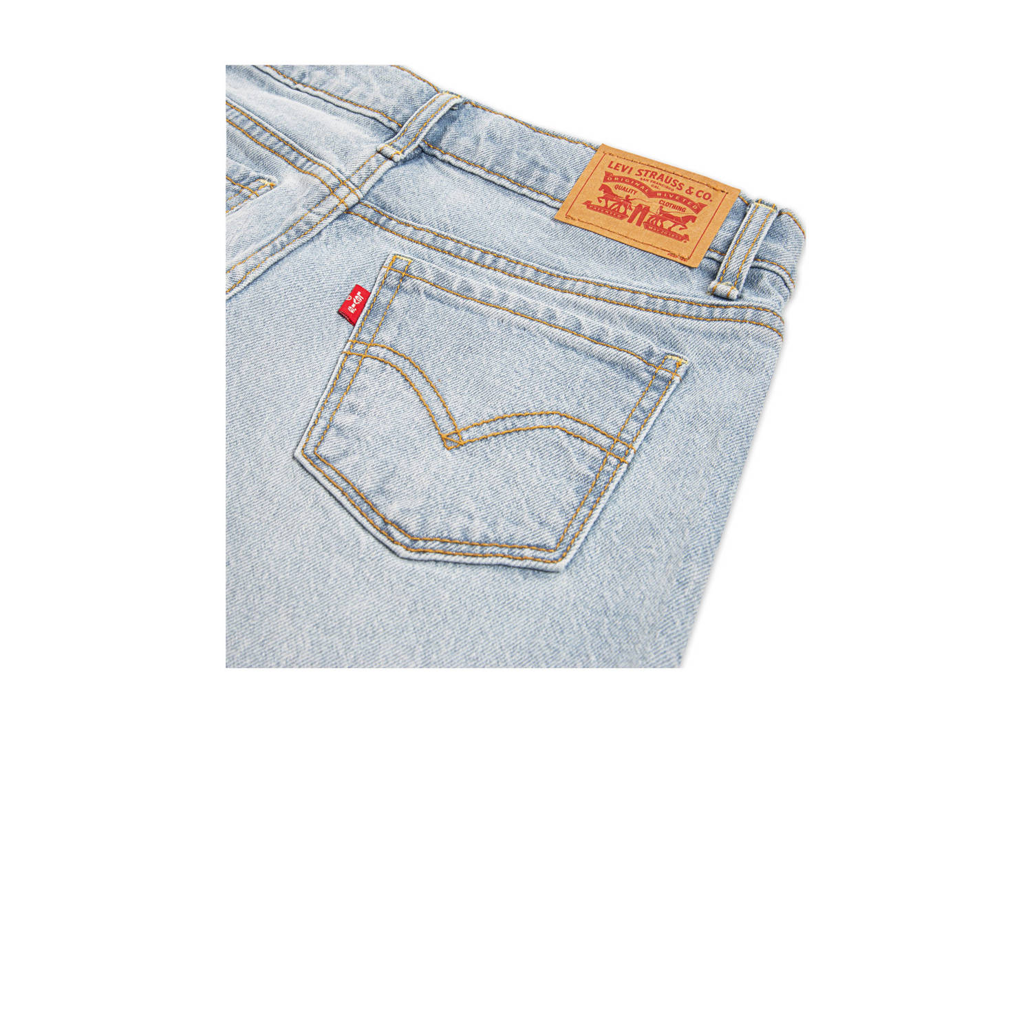 Levi's wide leg jeans light blue denim