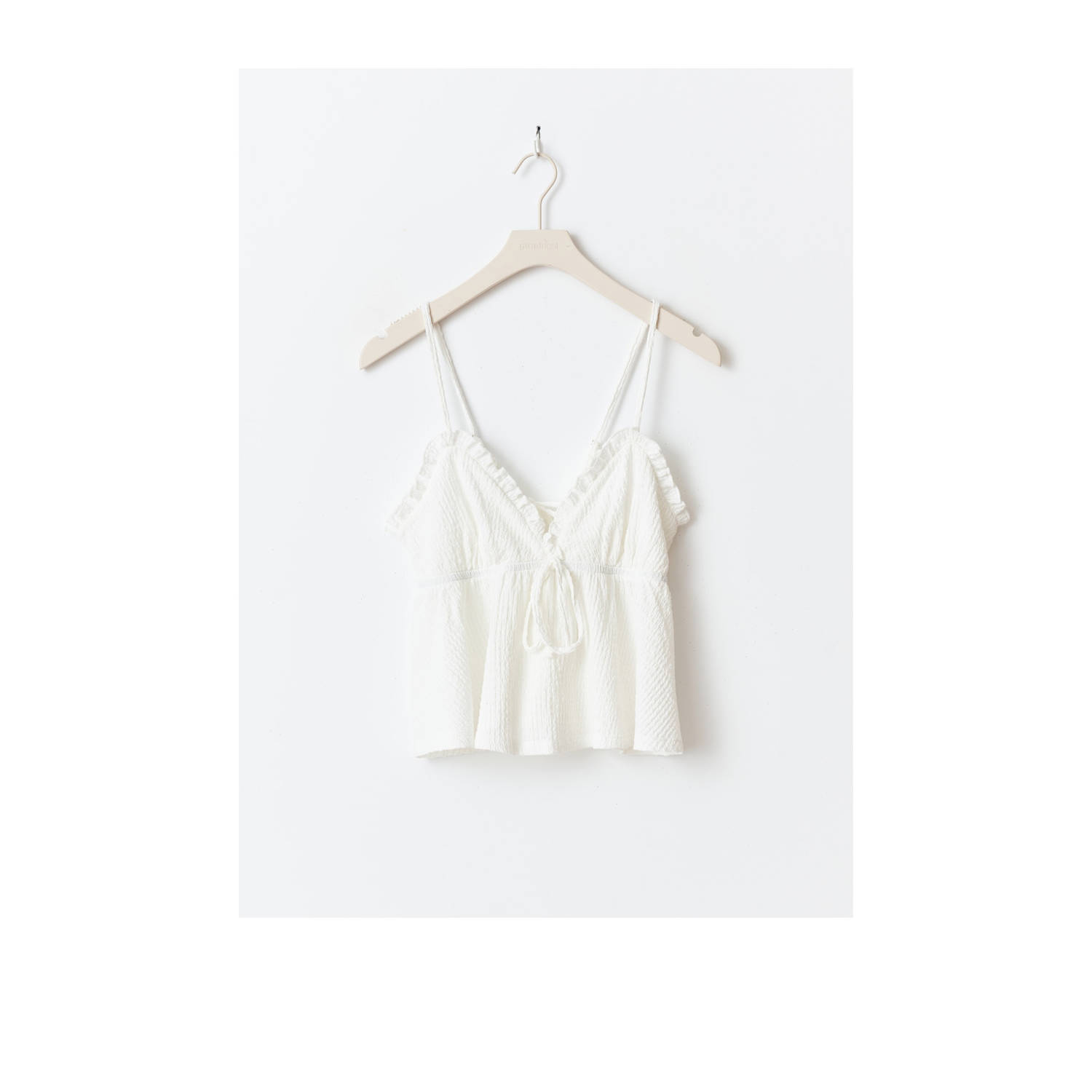 Gina Tricot Top met bandjes en V-hals