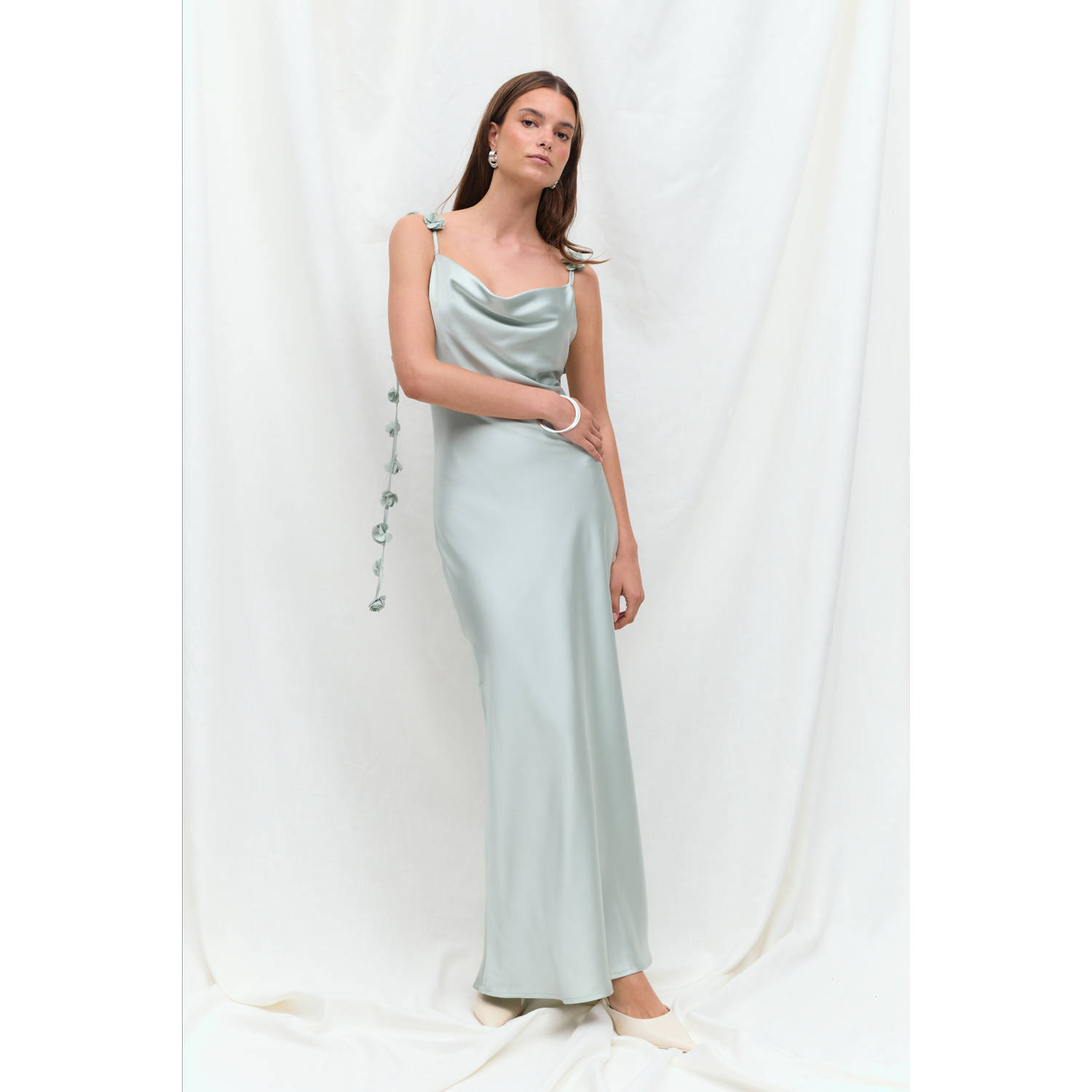 Gina Tricot maxi jurk mintgroen
