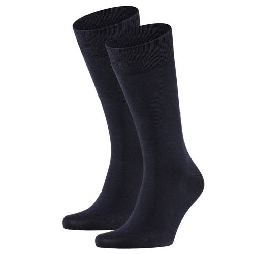 FALKE Happy sokken - set van 2 donkerblauw afbeelding
