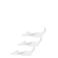 FALKE no-show sneakersokken Step High Cut Bundle - wit (set van 3)