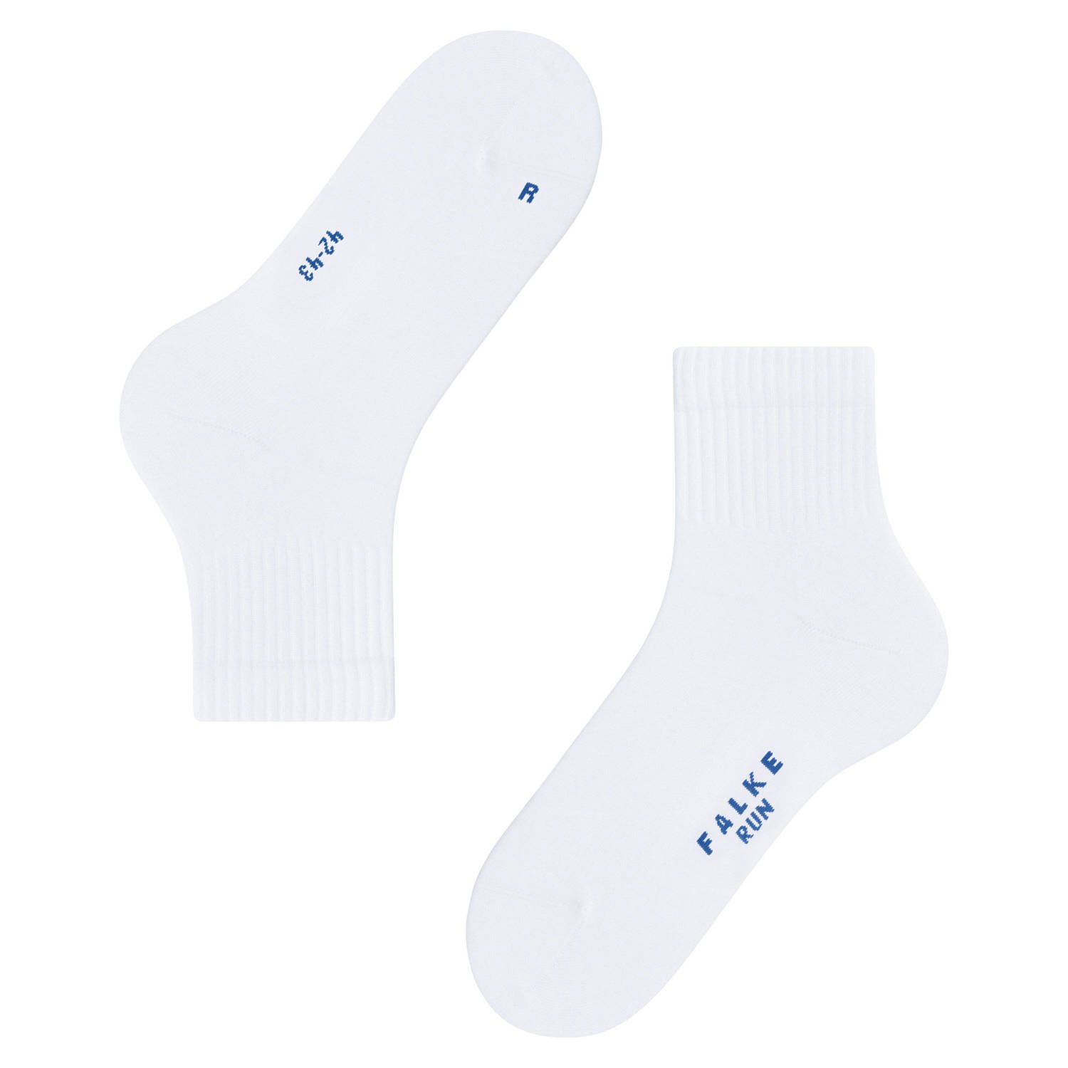 FALKE sokken Run Rib wit