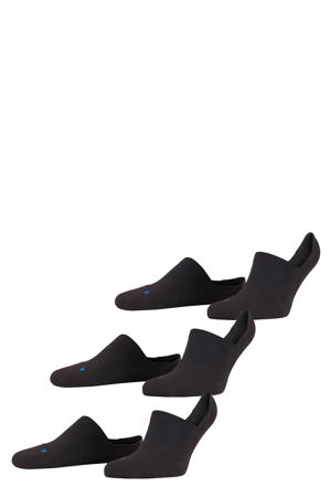 sneakersokken Cool Kick Bundle - zwart (set van 3)