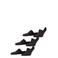 FALKE sneakersokken Cool Kick Bundle - zwart (set van 3)