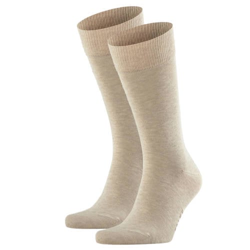 FALKE Happy sokken - set van 2 beige afbeelding